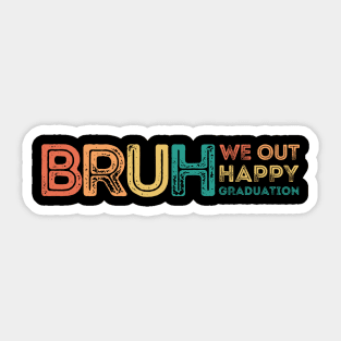 Happy Graduation Funny Summer Celebrate. Sticker